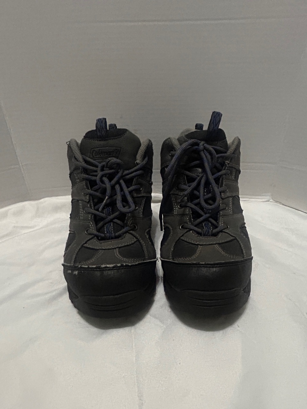 Coleman Men's Black and Gray Hiking Boots